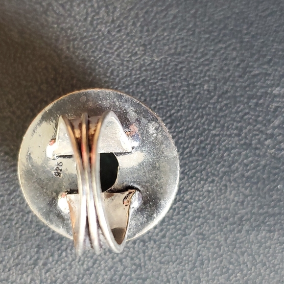 New Chrysocolla 925 Silver Ring. - Picture 6 of 16